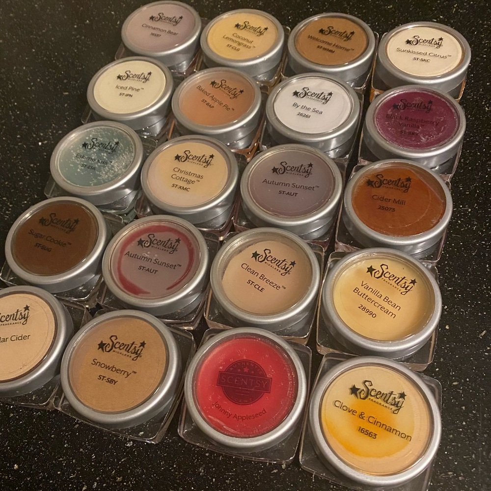 Scentsy Full Size Tester Bundle Lot of 20 | Retired & Classic Wax Scents - Picture 3 of 4